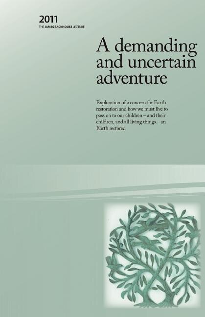 Front cover_A Demanding And Uncertain Adventure
