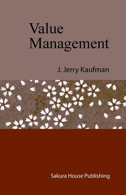 Front cover_Value Management