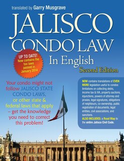 Couverture_Jalisco Condo Law in English - Second Edition