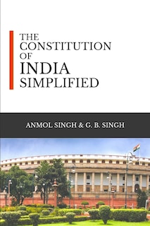 Front cover_The Constitution of India Simplified