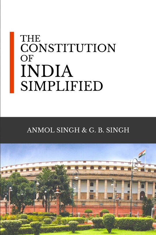 Front cover_The Constitution of India Simplified