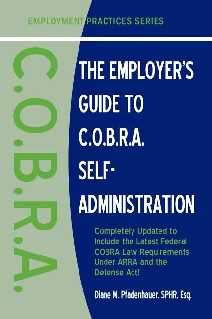 Couverture_The Employer's Guide to C.O.B.R.A. Self-Administration