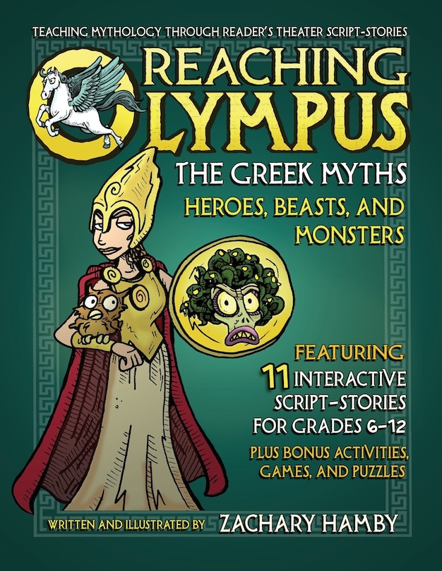 Front cover_Reaching Olympus, the Greek Myths