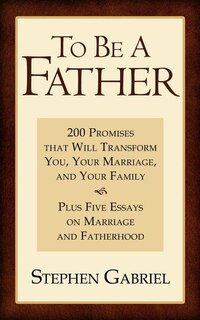 Couverture_To Be A Father