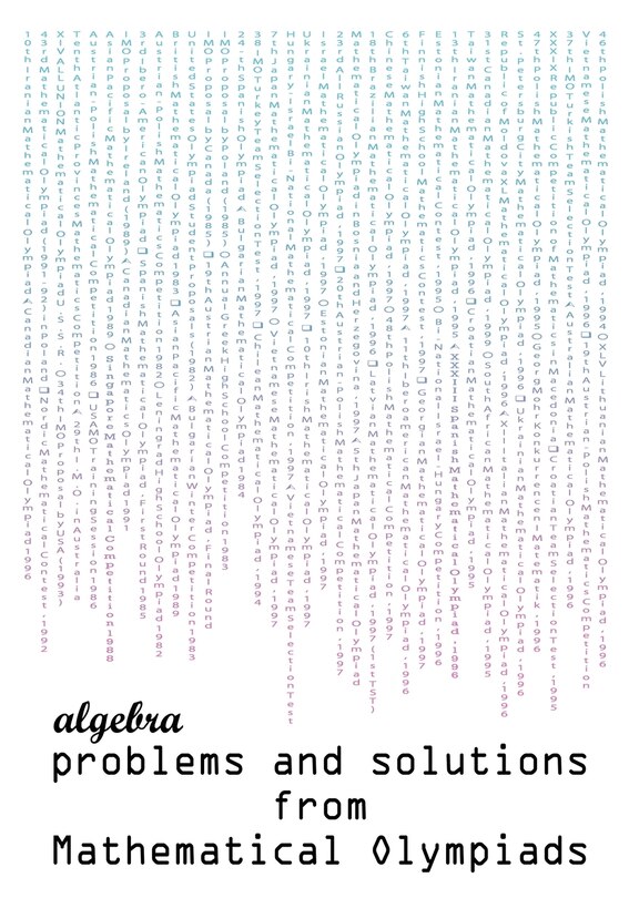 Front cover_Algebra Problems and Solutions from Mathematical Olympiads