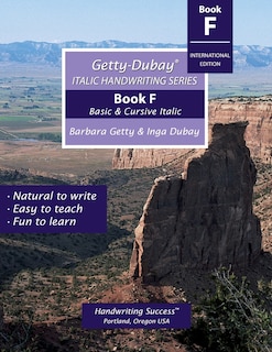 Front cover_Getty-dubay Italic Handwriting Series