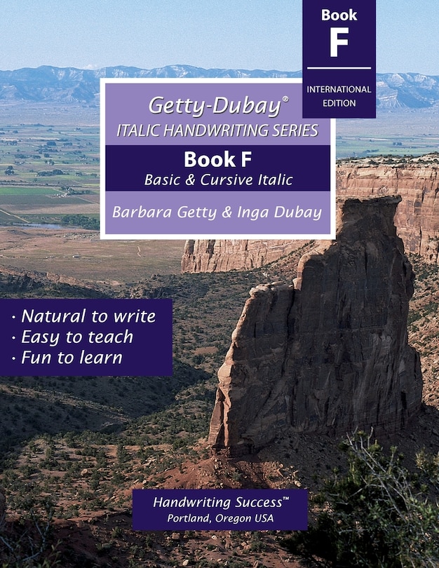 Front cover_Getty-dubay Italic Handwriting Series