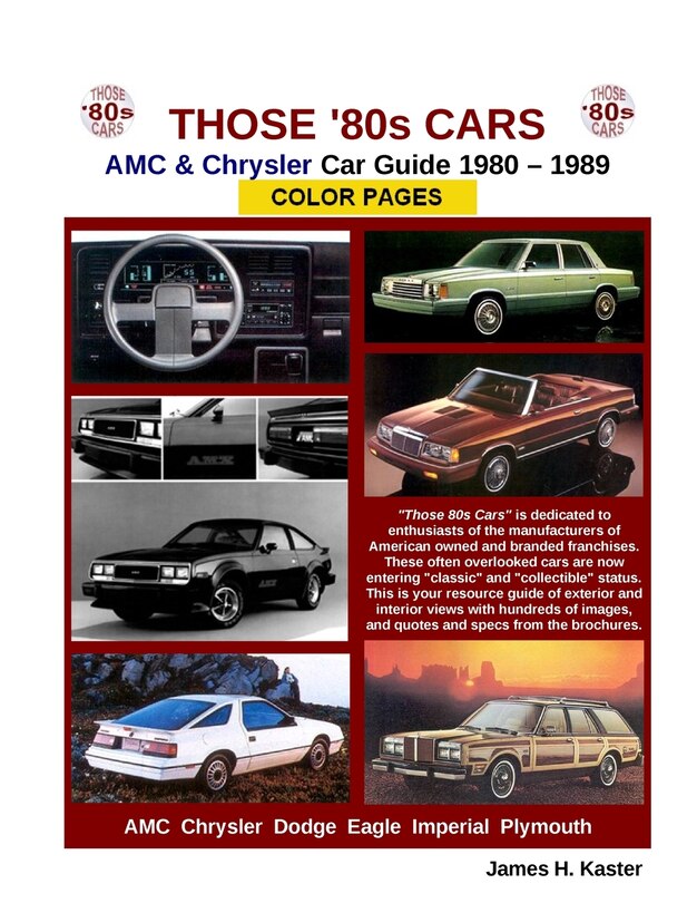Couverture_Those 80s Cars - AMC & Chrysler