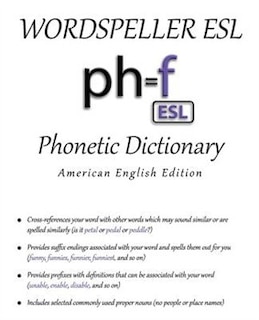 Front cover_Wordspeller ESL Phonetic Dictionary