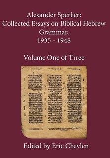 Front cover_Alexander Sperber
