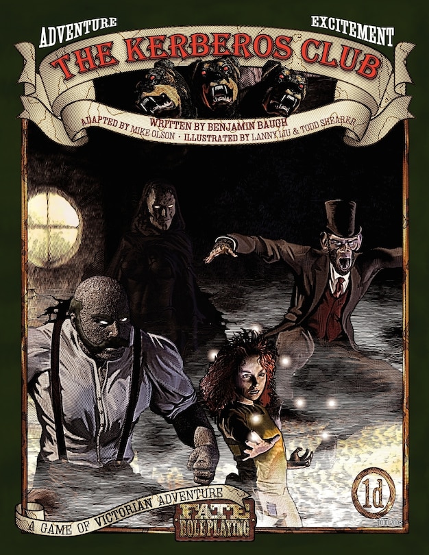 Front cover_The Kerberos Club (FATE Edition)