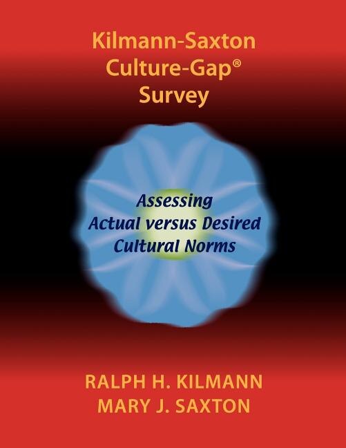 Front cover_Kilmann-Saxton Culture-Gap(R) Survey