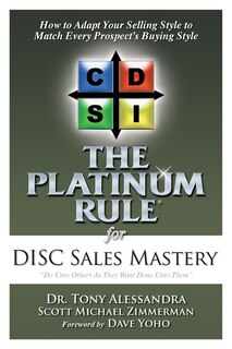 Front cover_The Platinum Rule for DISC Sales Mastery