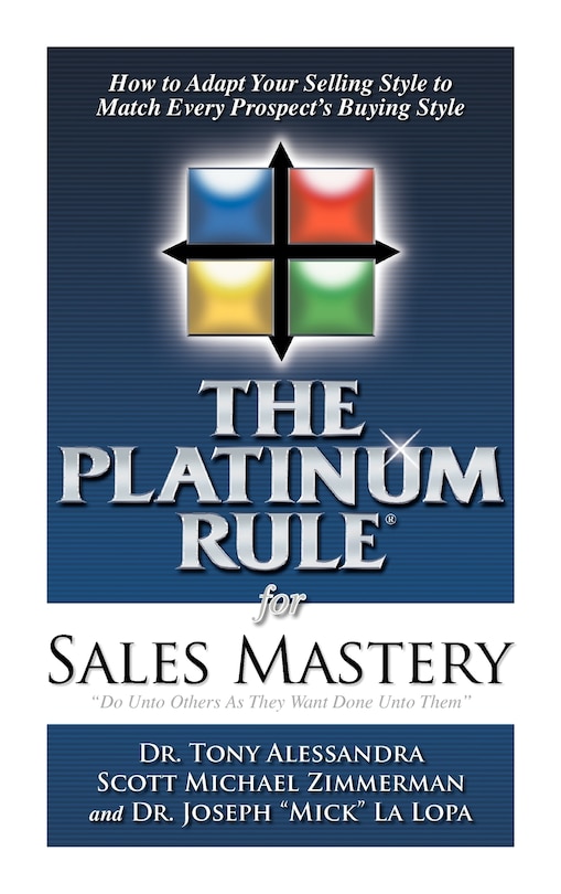 Front cover_The Platinum Rule For Sales Mastery Hardback Book
