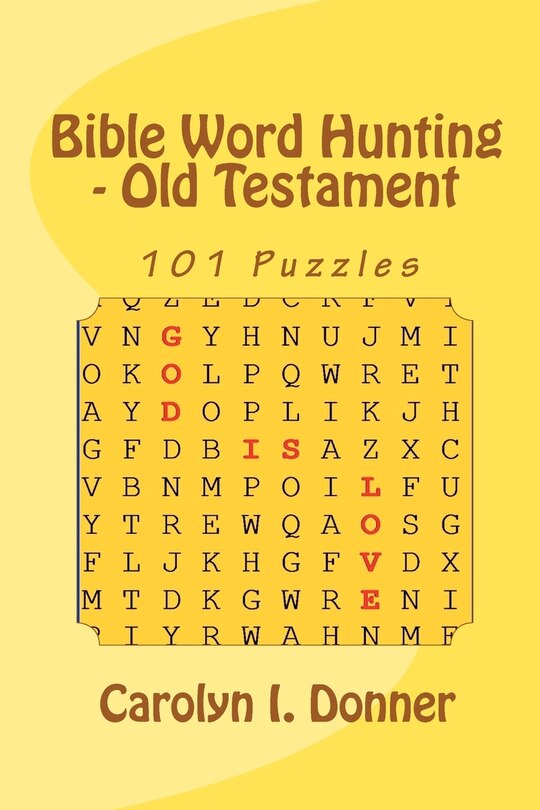 Bible Word Hunting - Old Testament