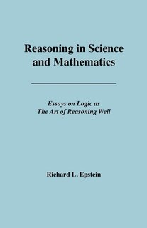 Front cover_Reasoning In Science And Mathematics