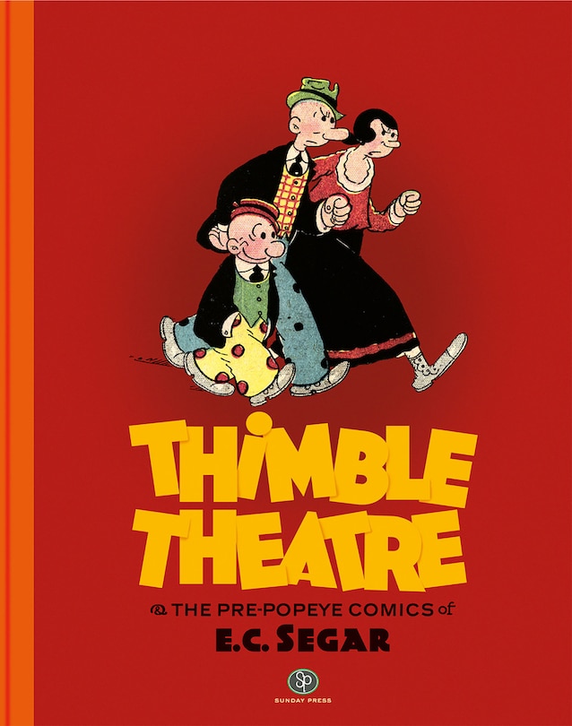 Couverture_Thimble Theatre And The Pre-popeye Comics Of E.c. Segar