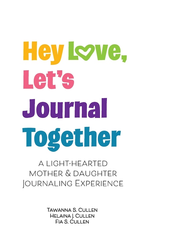 Front cover_Hey Love, Let's Journal Together