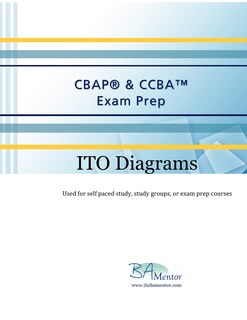 Front cover_CBAP & CCBA Exam Prep - ITO Diagrams