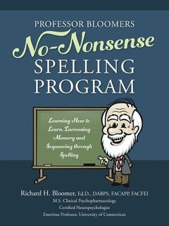 Front cover_Professor Bloomers No-nonsense Spelling Program