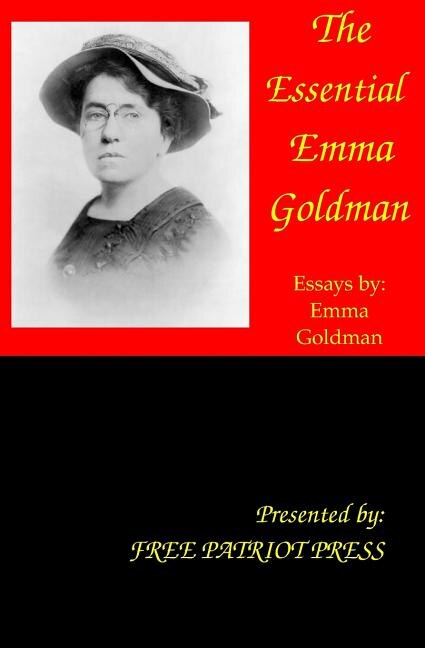 Front cover_The Essential Emma Goldman