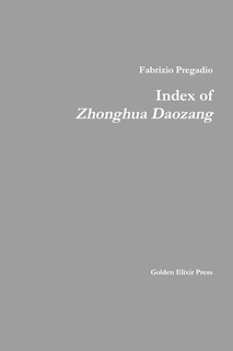 Front cover_Index of Zhonghua Daozang