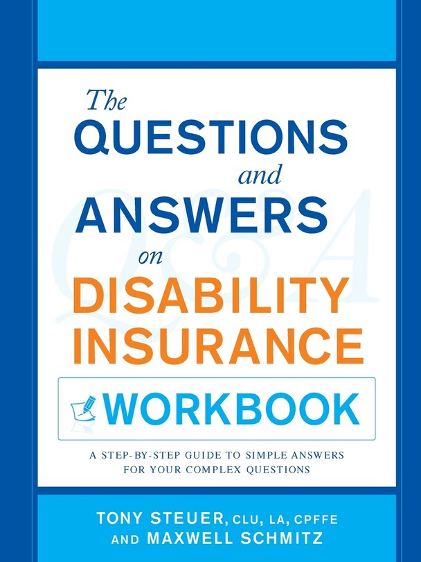Couverture_The Questions and Answers on Disability Insurance Workbook