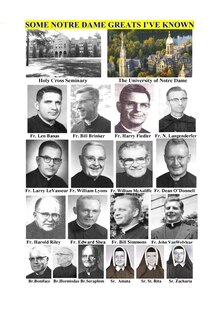 Front cover_Some Notre Dame Greats I've Known