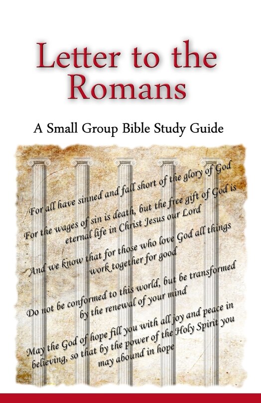 Couverture_Letter to the Romans, A Small Group Bible Study Guide