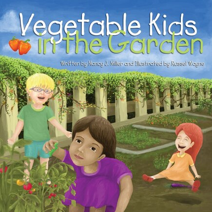 Vegetable Kids in the Garden