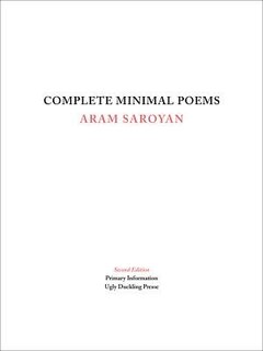 Couverture_Complete Minimal Poems