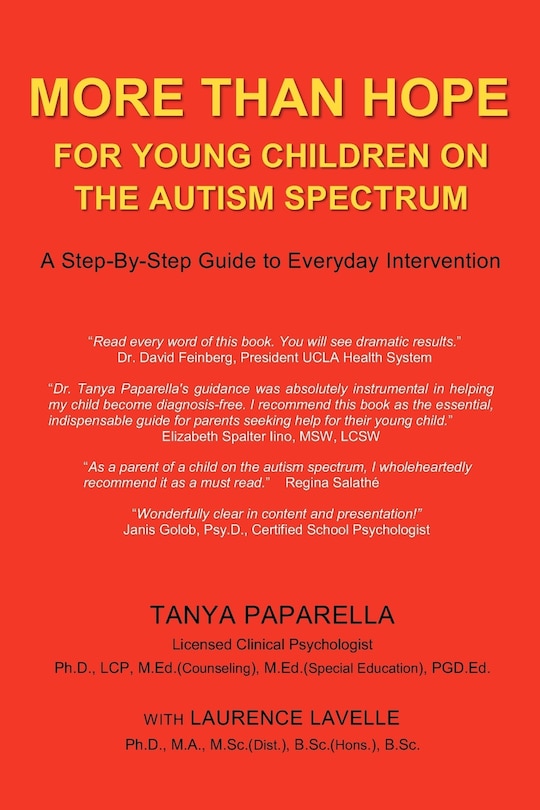 More Than Hope, For Young Children On The Autism Spectrum
