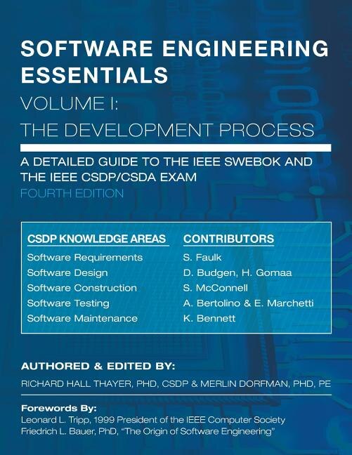 Front cover_SOFTWARE ENGINEERING ESSENTIALS, Volume I