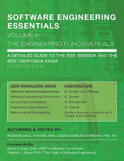 Front cover_SOFTWARE ENGINEERING ESSENTIALS, Volume III