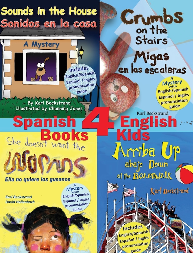 Front cover_4 Spanish-English Books for Kids - 4 libros bilingües para niños