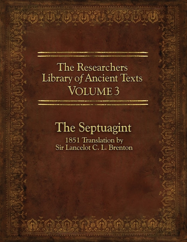 Front cover_The Researcher's Library of Ancient Texts, Volume 3