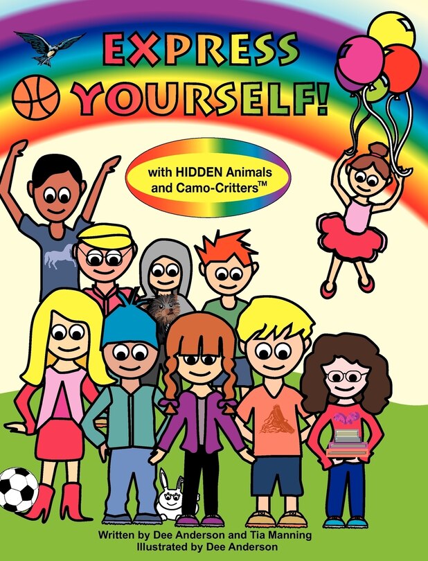 Front cover_Express Yourself With Hidden Animals And Camo-critters