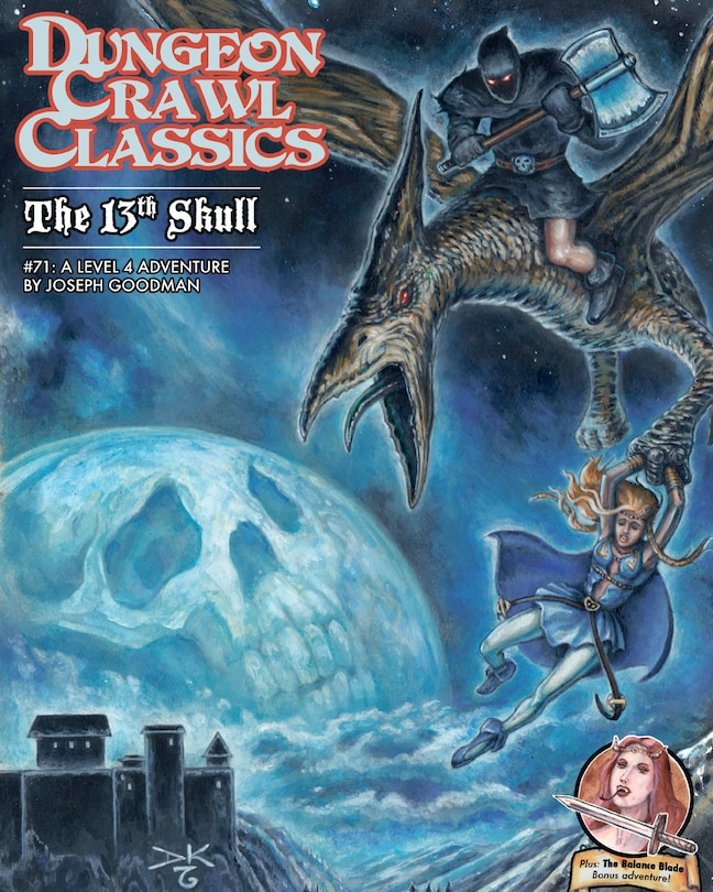 Couverture_Dungeon Crawl Classics #71: The 13th Skull