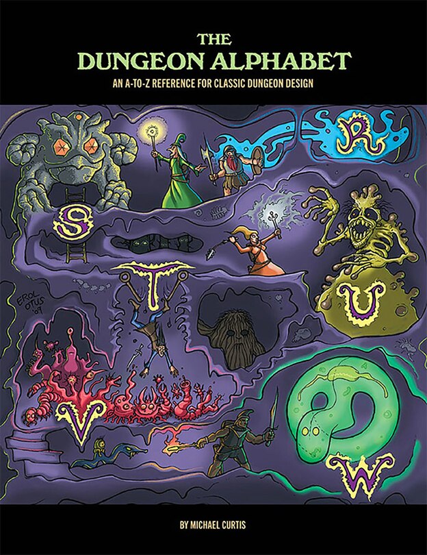 Front cover_Dungeon Alphabet: Expanded