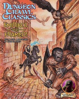 Front cover_Dungeon Crawl Classics #73: Emirikol Was Framed