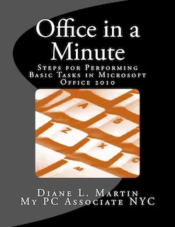 Front cover_Office in a Minute