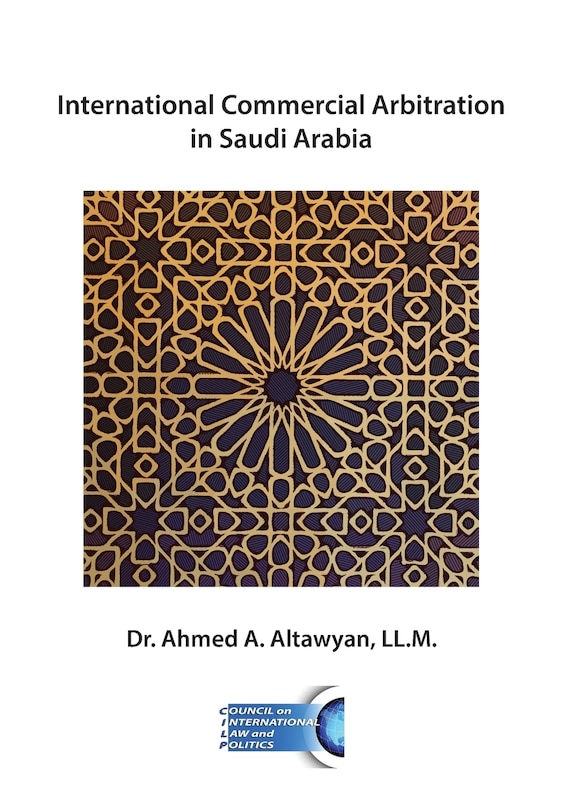 Front cover_International Commercial Arbitration in Saudi Arabia