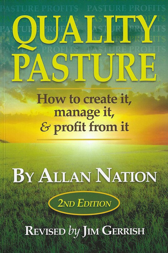 Front cover_Quality Pasture