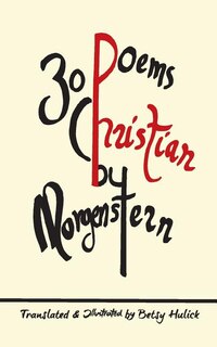 Front cover_30 Poems by Christian Morgenstern