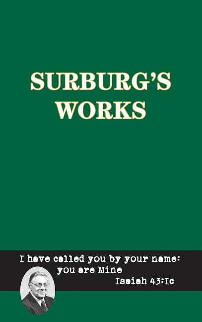 Couverture_Surburg's Works - Apologetics and Evolution