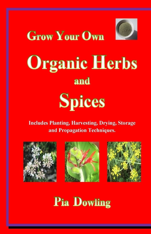 Front cover_Grow Your Own Organic Herbs and Spices