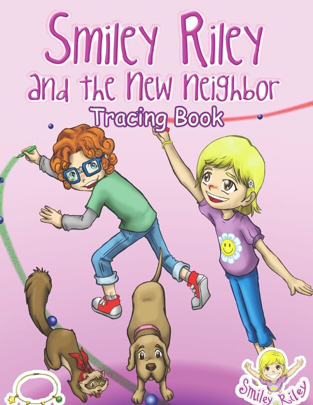 Front cover_Smiley Riley and the New Neighbor Tracing Book