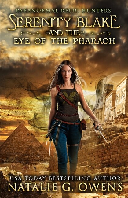 Front cover_Serenity Blake and the Eye of the Pharaoh