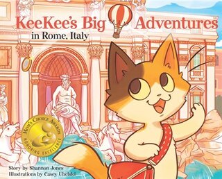 Front cover_Keekee's Big Adventures In Rome, Italy