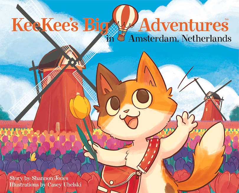 Couverture_Keekee's Big Adventures In Amsterdam, Netherlands